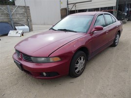 2002 MITSUBISHI GALANT ES 4DR RED 2.4 AT 193909